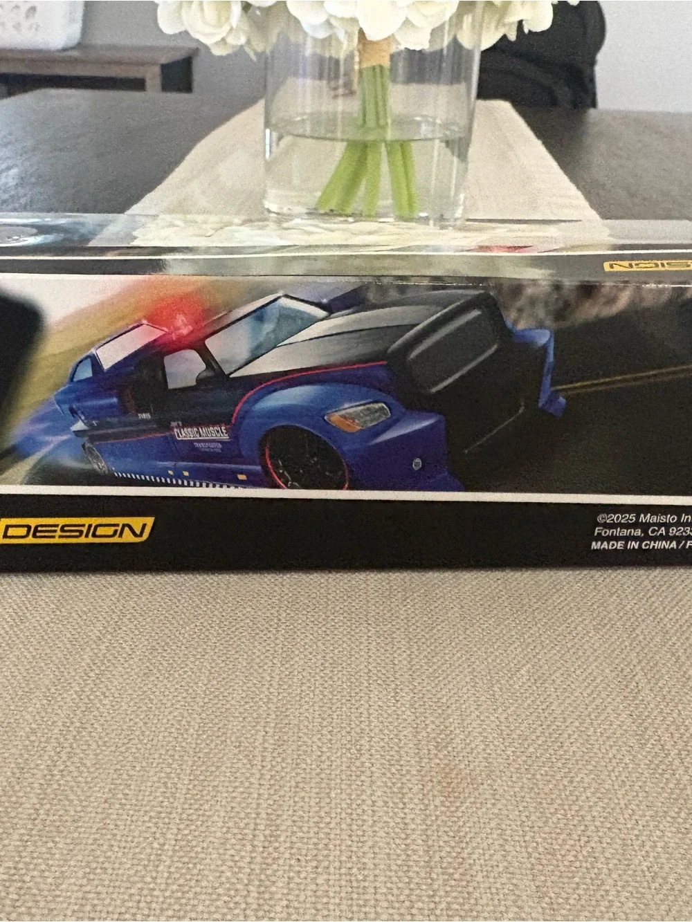 Die-Cast Ramp Truck Playset with Green Sports Car - Unbranded